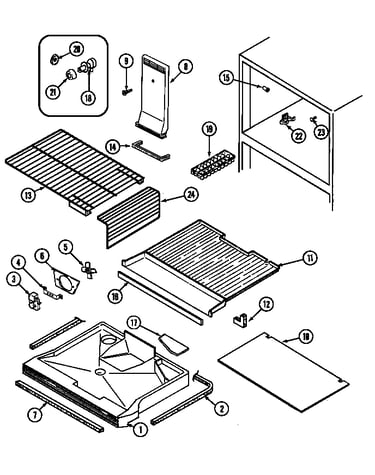 Freezer compartment