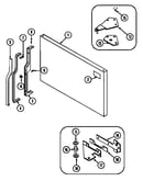 Freezer outer door