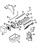Optional ice maker kit