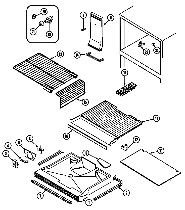 Freezer compartment