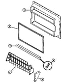 Freezer inner door
