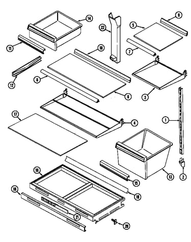 Shelves & accessories