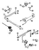 Gas controls (d3167xu*lt ser. pre. 18) (d3167xualt) (d3167xuwlt)