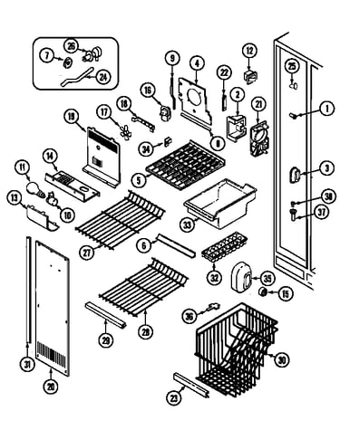 Freezer compartment