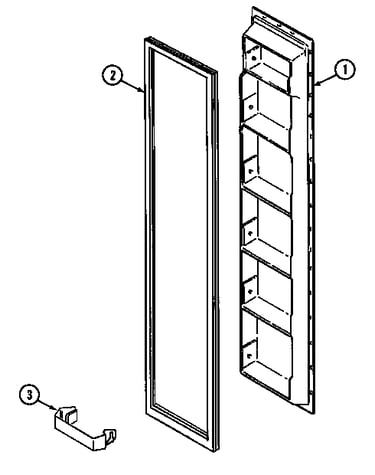 Freezer inner door