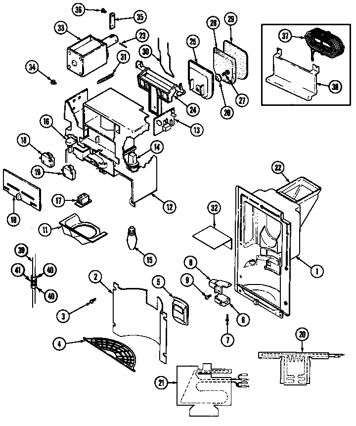 ICE & WATER DISPENSER