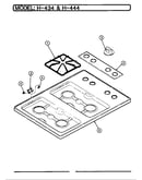Top assembly (ch4-34a9) (ch4-34w9) (ch4-44a9) (ch4-44w9)