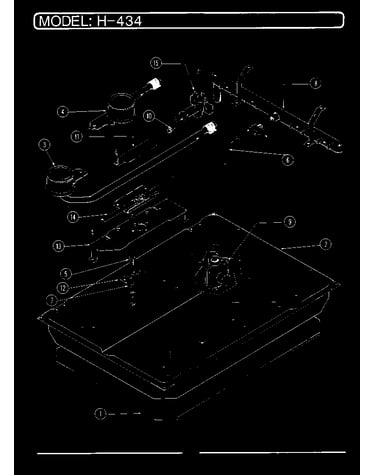 Burner assembly (ch4-34*9) (ch4-34a9) (ch4-34w9) (sh4-34a9) (sh4-34w9)