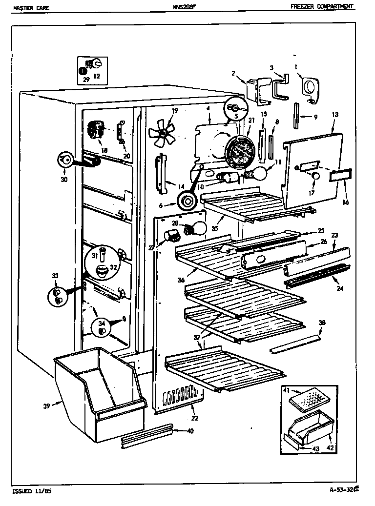 Freezer compartment