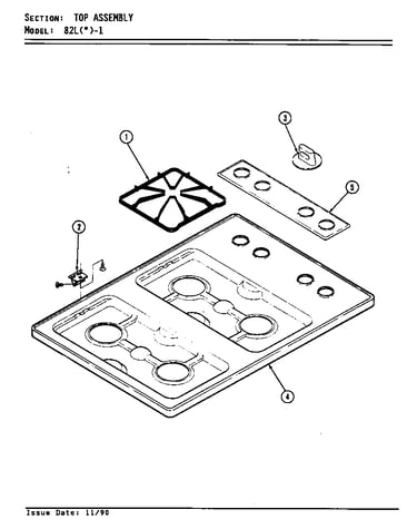 Top assembly