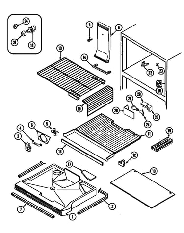 Freezer compartment