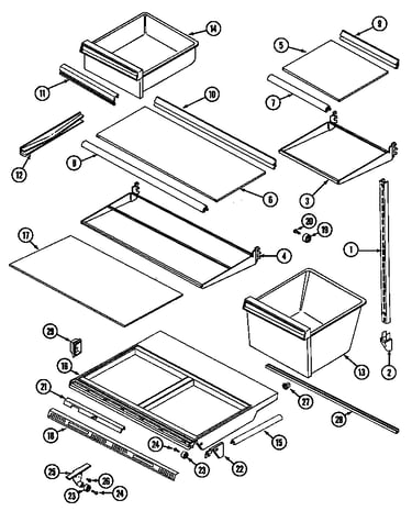 Shelves & accessories