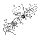 Crosley CDE22B7VC motor & drive (cde22b7vc) diagram