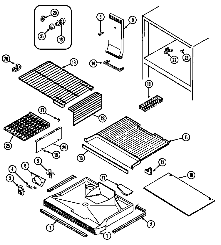 Freezer compartment