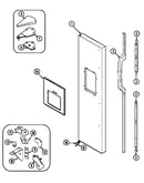 Freezer outer door