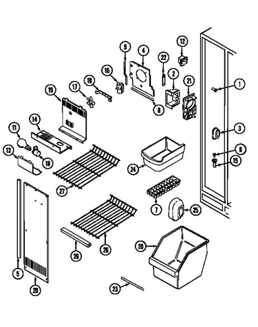 Freezer compartment