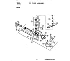 Jenn-Air DU460-20 pump assembly diagram