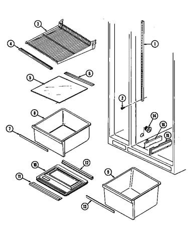 Shelves & accessories