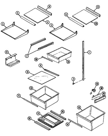 Shelves & accessories
