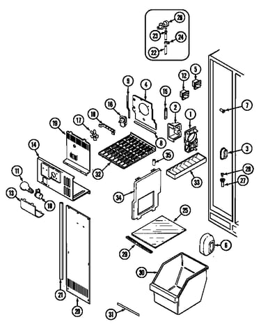 Freezer compartment