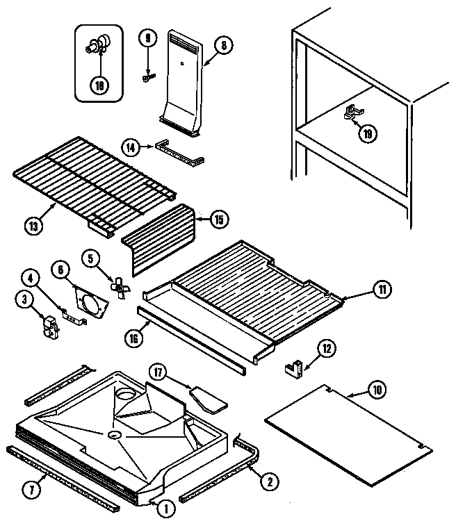 Freezer compartment