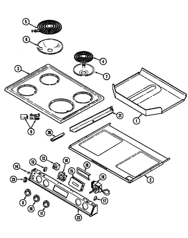 Top assembly