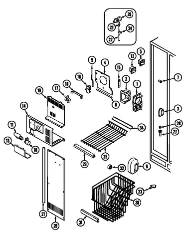 Freezer compartment