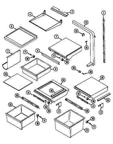 Shelves & accessories