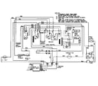 Maytag CWE9030BDE wiring information diagram