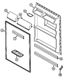 Fresh food inner door (gt21a83v)