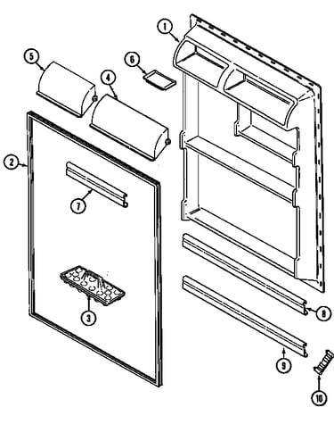 Fresh food inner door (gt21a83v)