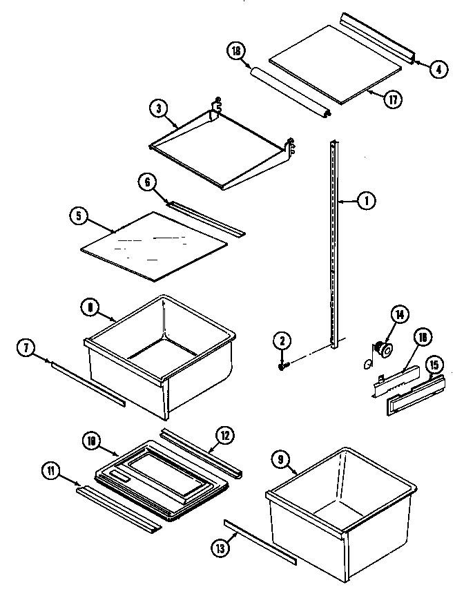 Shelves & accessories