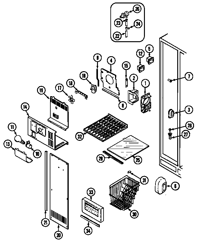 FREEZER COMPARTMENT