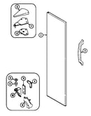 Freezer outer door