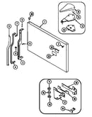 Freezer outer door