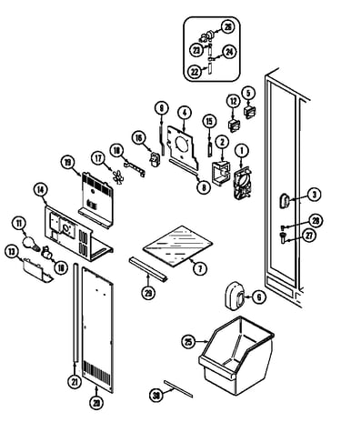 Freezer compartment