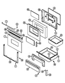 Door/drawer (ser. pre. 11)