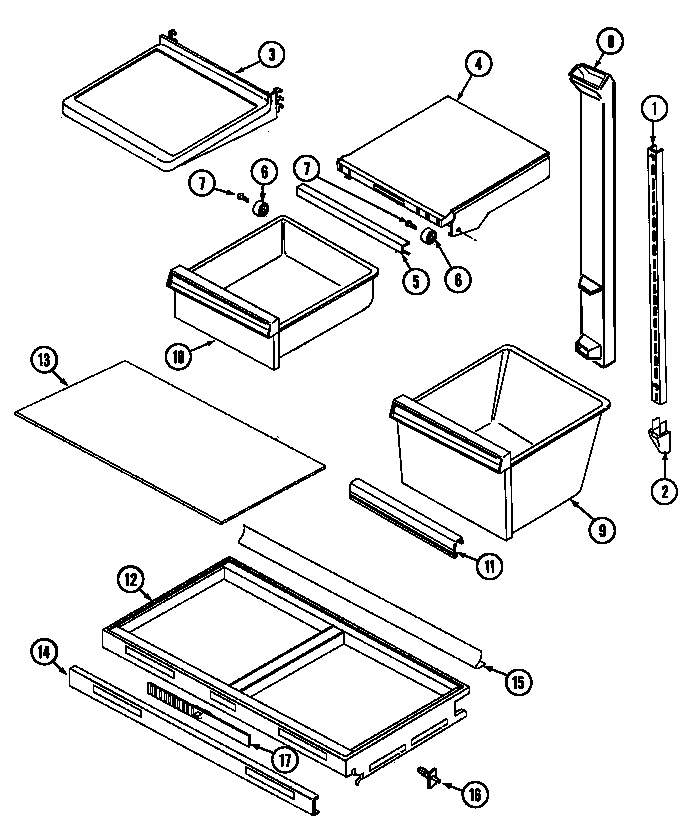 Shelves & accessories