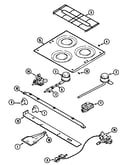 Top & burner assembly