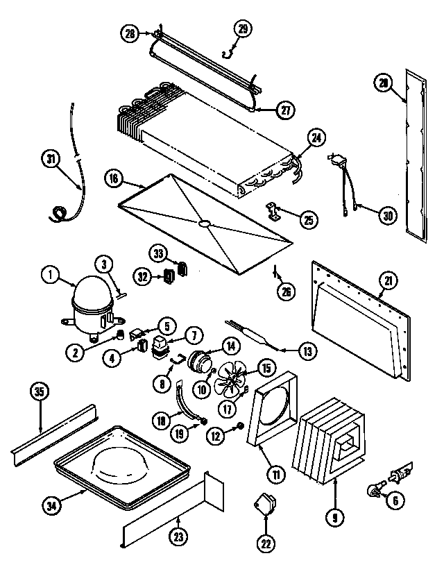 Unit compartment & system