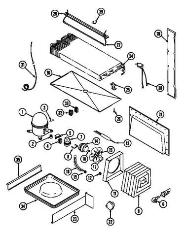 Unit compartment & system