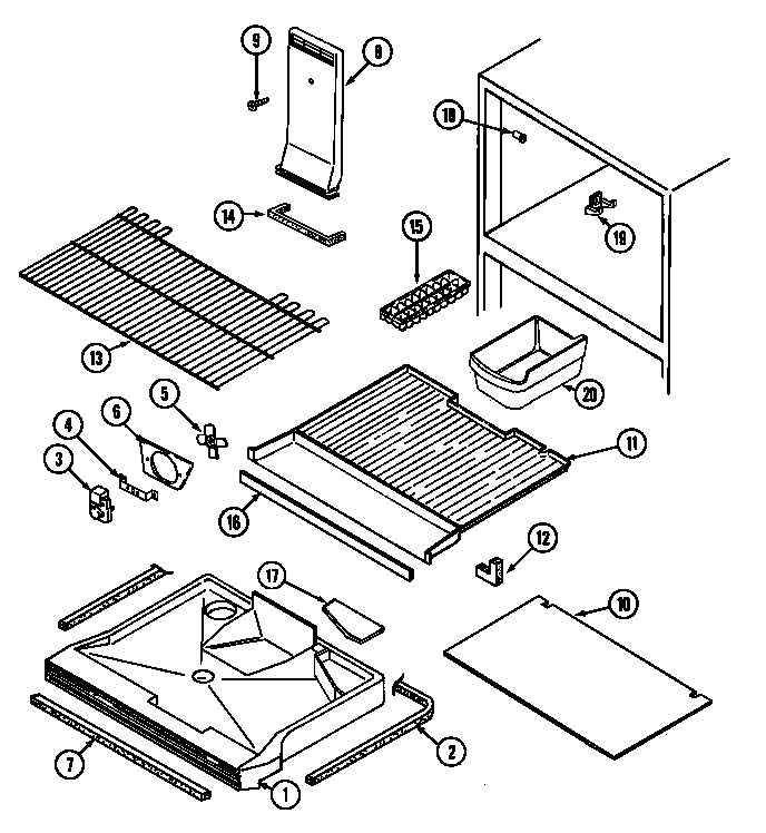 Freezer compartment