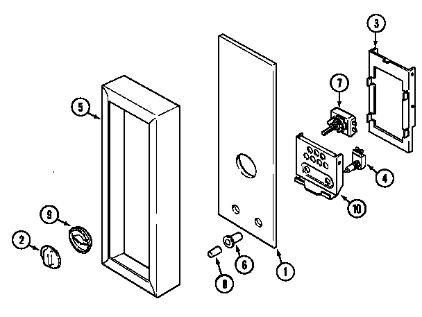 CONTROL PANEL (UPPER)