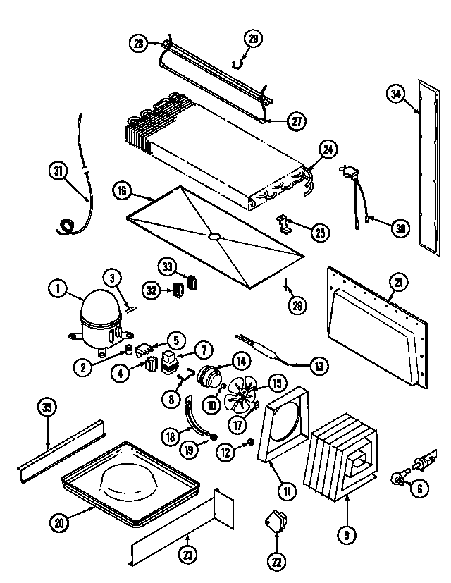 Unit compartment & system