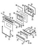 Door/drawer (ser. pre. 12)