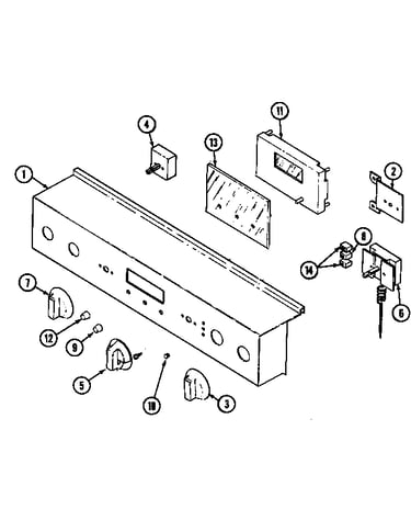 Control panel (svd8310sf) (svd8310sg) (svd8310sk) (svd8310sr) (svd8310su)