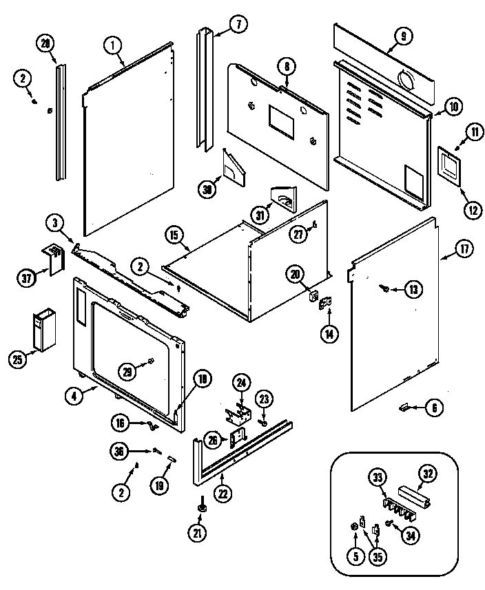 Body (svd8310sf) (svd8310sg) (svd8310sk) (svd8310sr) (svd8310su)