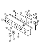 Control panel (ww27210pf) (ww27210pg) (ww27210pk) (ww27210pr) (ww27210pu)
