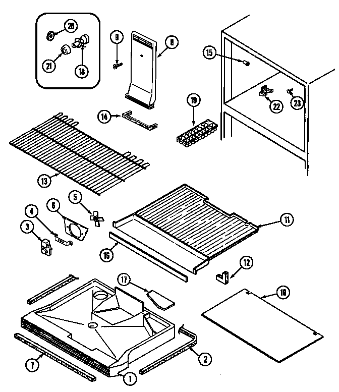 Freezer compartment