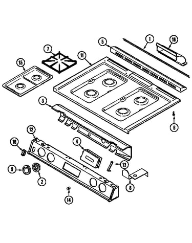 Top assembly